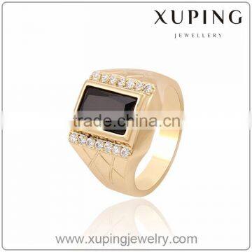 China supplier dubai gold stone rings for men jewelry