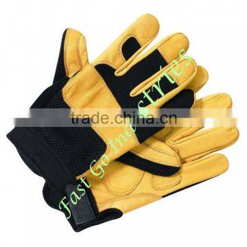 Leather Mechanics Gloves / / Safety Gloves