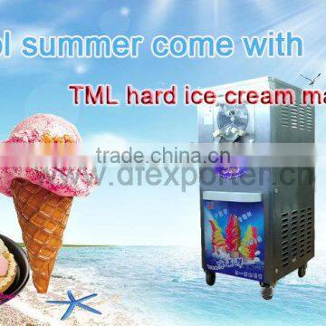 TML68 new hot sale big power hard ice cream maker with high quality