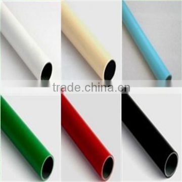 Pipe rack/ plastic coated steel pipe/plastic coated pipe/tube