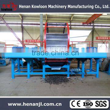 waste tyre shredder tire crusher