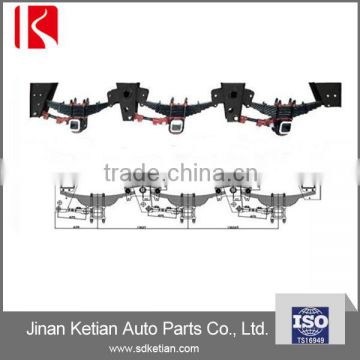 Heavy load 2 axles germany suspension for trailer/truck