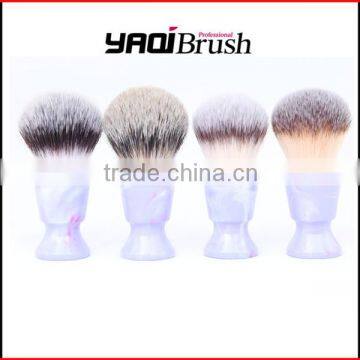 faux purple resin handle 24mm badger hair shaving brush