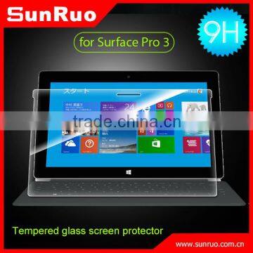 Tempered glass screen protector for surface pro3, for surface pro3 laptop screen protector