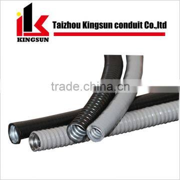 Smooth surface PVC coated metal flexible conduit