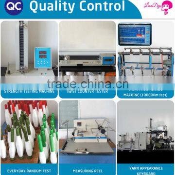 30/2 Best Price and High Quality Raw White Poly Core Polyester Yarn photo-3