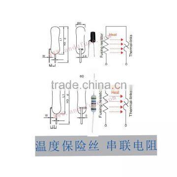 thermal cut-off resistor temperature switch thermal fuse