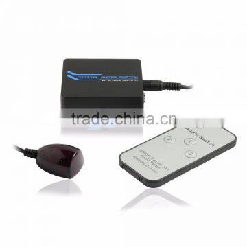 Lowest SPDIF Toslink Digital Optical Audio Splitter 3 in 1 out With China supplier