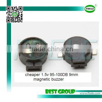 cheaper 1.5v 95-100DB 9mm magnetic buzzer SMT9040