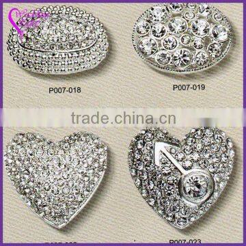 New Arrival Factory Wholesale custom wedding ornament buckle