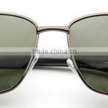 High quality classic metal frame aviator pilot driving polarized sunglasses eyeglass eyewear