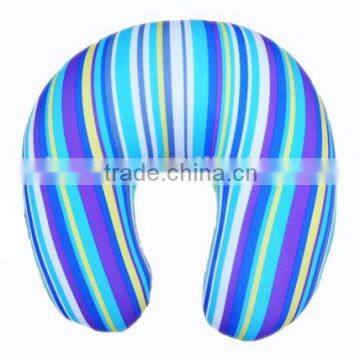 Fashionable stripe Pattern travel polyester pillow