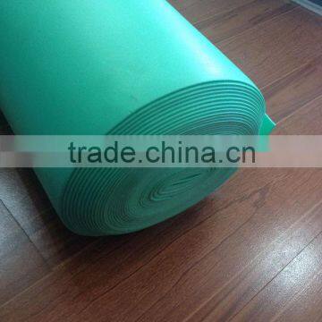 200 sq.ft roll of Moisture Resistant Green IXPE Foam Underlayment