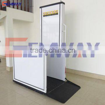 Top quality outdoor wheelchair electric hydraulic stair lift elevator for disabled