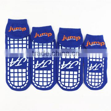 Best selling custom anti slip trampoline socks jump socks