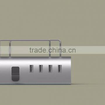 Dolphin USB Charging Station 5 Port and Holder Stand for Tablets and Smart Phones photo-4