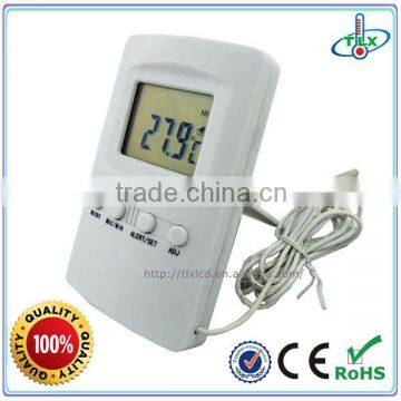 LCD High and low temperature alarm Thermometer tl8027