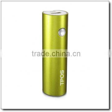 2600mah Metal Shell Power Bank With LED Indicator on the Button photo-2