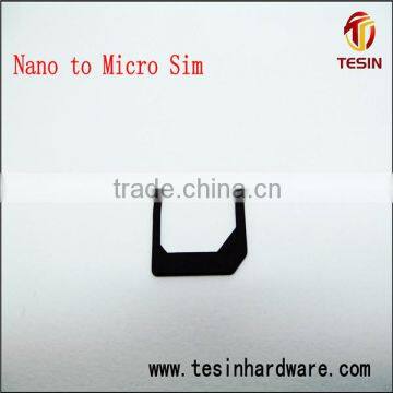 TS-KT009 new product nano sim to micro sim adaptor for iphone