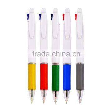 2 in 1 multi colored promo marker pen for promotion customized logo