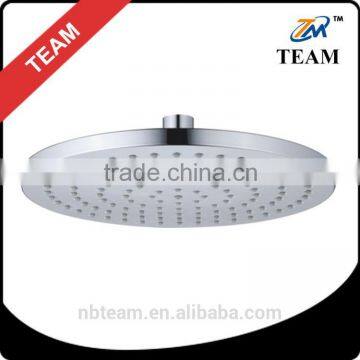 TM-3005 Ningbo 100% ABS plastic chrome 8inch top over rainfall bathroom design rain shower head