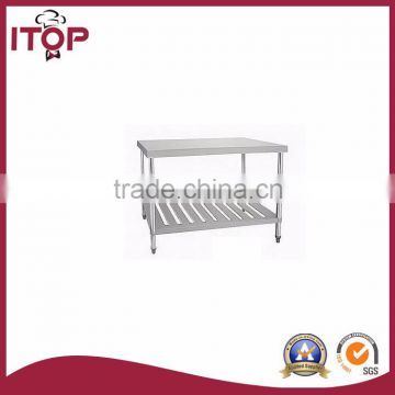 Adjustable Worktable With Under Shelf