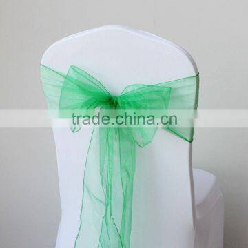 18cm*275cm Chair Cover Sashes,organza sash for wedding decor