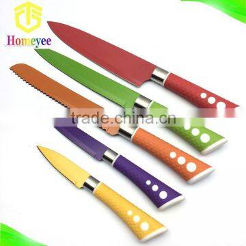 High quality stainless steel royal kitchen knife set