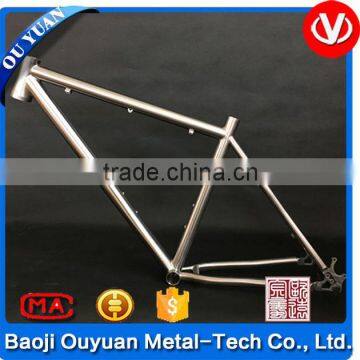 fixed gear frame titanium track bike frame