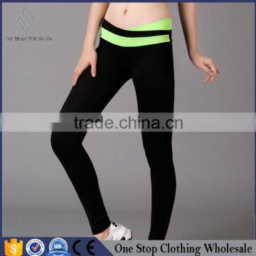 Autumn and winter new yoga pants female leisure sports pants jogging pants fitness clothing speed dry Breathable nine points