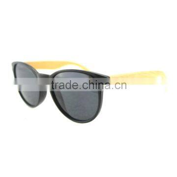 China New Product Wholesale Eco-friendly Custom PC Plastic Bamboo Sunglasses