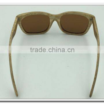 Trade Assurance Sunglasses 2015 New Products Custom Promotional Wooden Sun Glasses Eyewear Bamboo Sunglasses