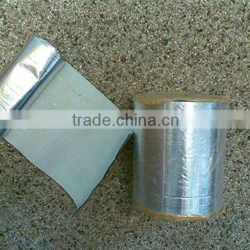 aluminum surface self-adhesive bitumen waterproof membrane in construction