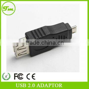 USB 2.0 Mini 5P Female TO Micro Male Adapter Convertor