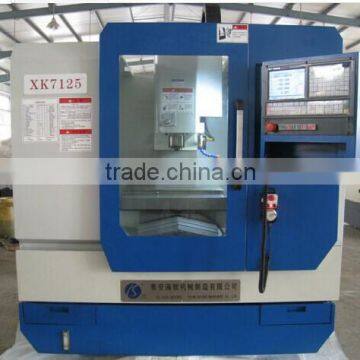 cnc machine XK7125 cnc milling machine with CE from taian haishu