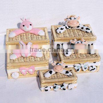 Cute animal hamper boxes wholesale