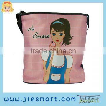 JSMART photo printing sublimation bag square messenger digital printing bag