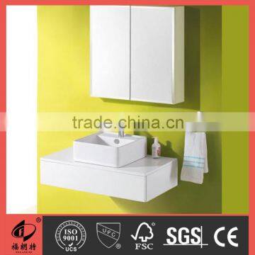 Modern MDF Mirrored Bathroom Cabinet 2015007