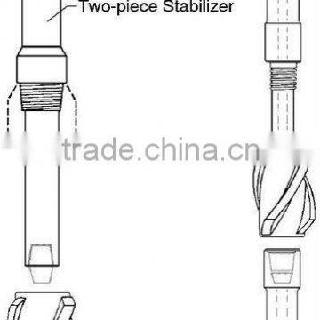 Oilfield Replaceable Sleeve Stabilizer According to API Spec./downhole Drill Stabilizer for Oil Well Drilling Tool photo-2