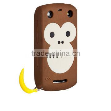 cute nice protective silicone case for blackberry 9300