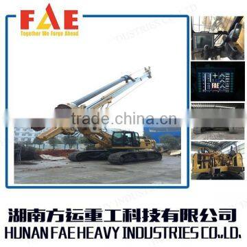 Hot Chinese Multi- Fuction Top-Drive Head Powerful Anchoring Rotary Pile Drilling Rigs With 60m Drilling Depth