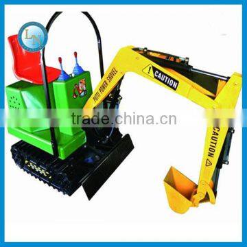 Amusement Park Kids Excavator Ride!!! Fairground Equipment Kids Mini Excavator for Sale photo-3