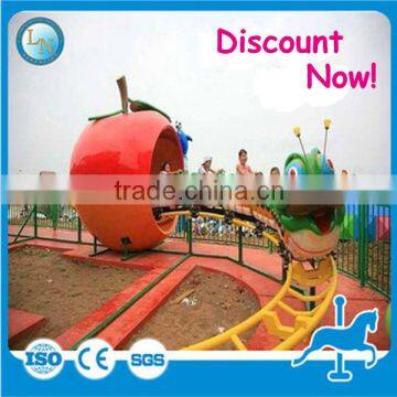 Amusement Electrical Train Set Worm Roller Coaster for Kids photo-4
