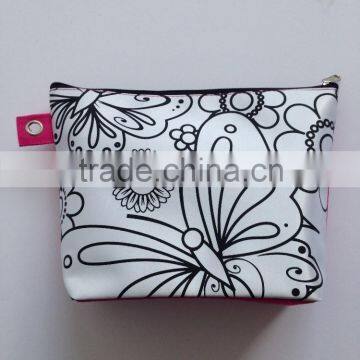 Hot Sale DIY Cheap Promotional Cosmentic Bag, Kids Drawing Bag photo-2