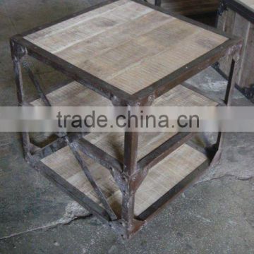 METAL RACK TABLE