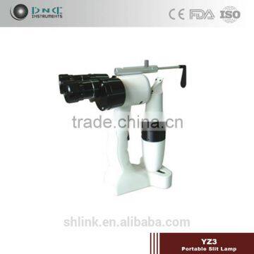 Low Price ophthalmic YZ3 portable slit lamp