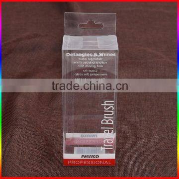 Travel Brush Kit transparent pvc box/transparent plastic box