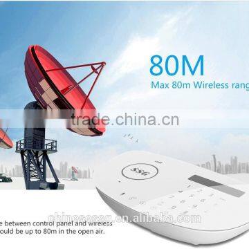 APP control 99 zone wireless gsm burglar alarm system with pstn auto dialer