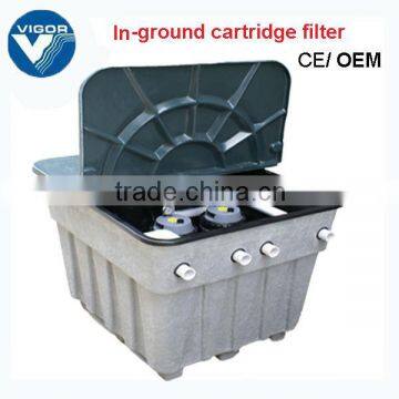 (PK8012) Guangzhou swimming pool robotic cleaner & fiberglass and polyvinylchloride sand filter