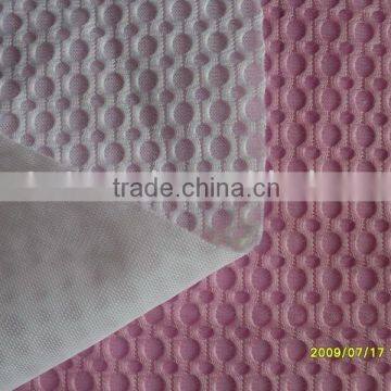 polyester sandwich mesh fabric for shoe's material